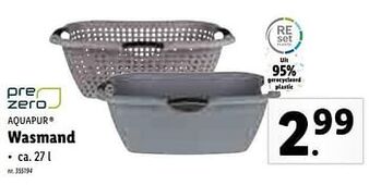 Lidl Wasmand aanbieding