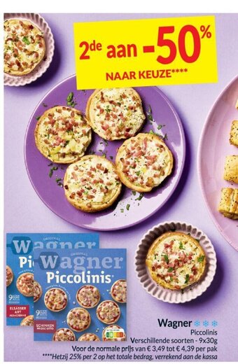 Wagner piccolinis 9 x 30 g