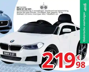 Bmw Gt 12 V Wit