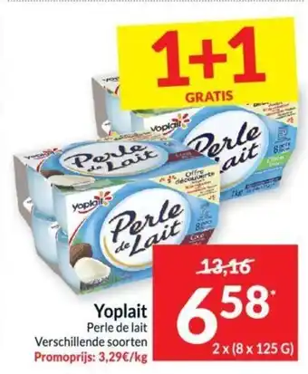 Yoplait perle de lait 2 x (8 x 125 g)