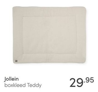 Baby & Tiener Jollein boxkleed teddy aanbieding