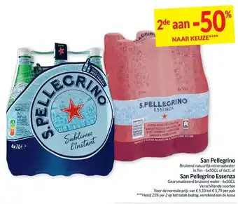 San pellegrino bruisend natuurlijk mineraalwater