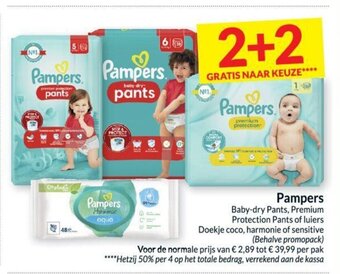 Intermarché Pampers baby-dry pants aanbieding