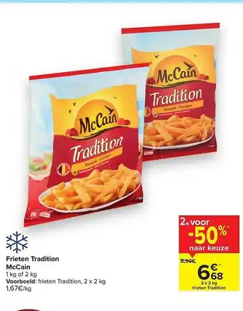 Frieten Tradition Mccain 2kg