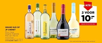 Jumbo Grand sud of jp chenet aanbieding