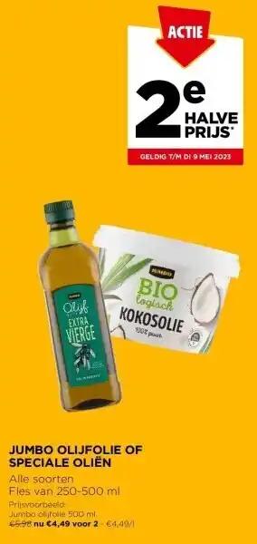 Jumbo Jumbo olijfolie of speciale oliën aanbieding
