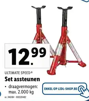 Lidl Ultimate Speed Set assteunen aanbieding