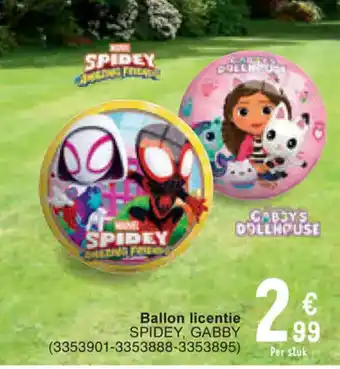 Ballon licentie spidey, gabby (3353901-3353888-3353895)