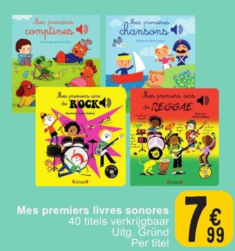 Cora Mes premiers livres sonores aanbieding