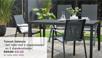 GAMMA Tuinset Valencia aanbieding