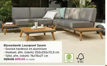 GAMMA Bijvoorbeeld: Loungeset Savoie aanbieding