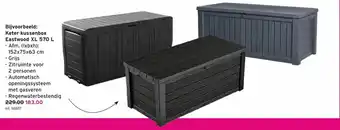 GAMMA Bijvoorbeeld: Keter kussenbox Eastwood XL 570L aanbieding