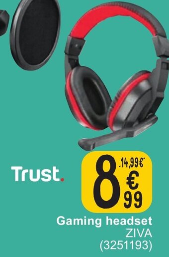 Cora Trust gaming headset ziva (3251193) aanbieding