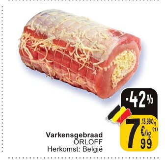 Cora Varkensgebraad orloff aanbieding