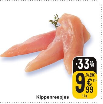 Cora Kippenreepjes 1kg aanbieding