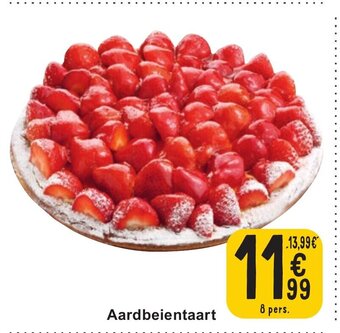 Cora Aardbeientaart 8 pers aanbieding