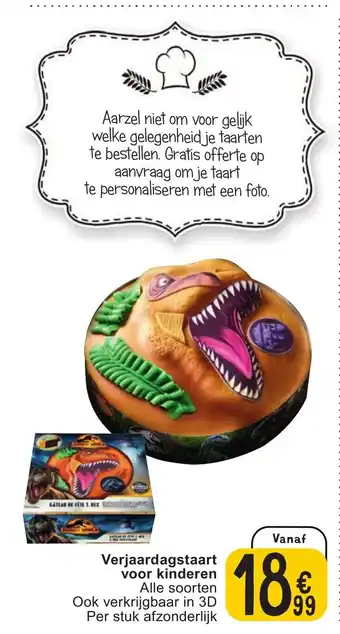 Cora Verjaardagstaart voor kinderen aanbieding