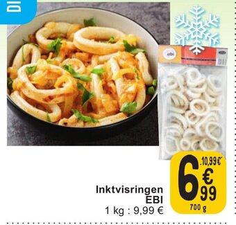 Cora Ebi inktvisringen 700g aanbieding