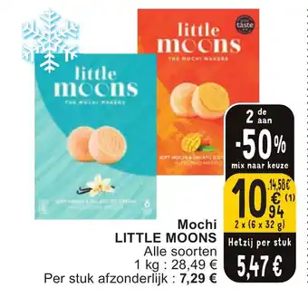 Cora Little moons mochi 2 x (6 x 32g) aanbieding