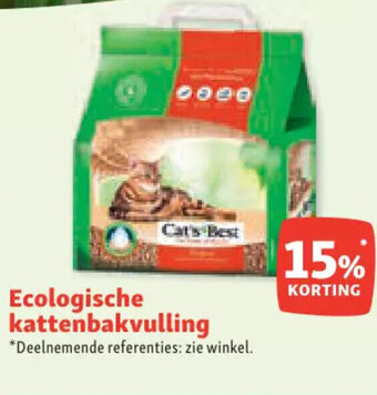 Ecologische kattenbakvulling
