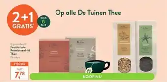 Holland & Barrett Fruitinfusie frambozenblad thee 15 zokjes aanbieding