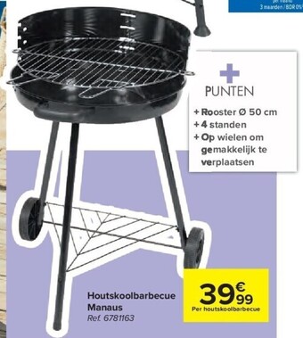 Carrefour Houtskoolbarbecue manaus aanbieding