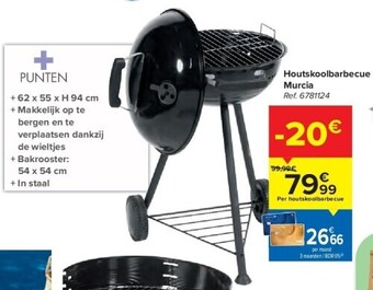 Carrefour Houtskoolbarbecue murcia aanbieding