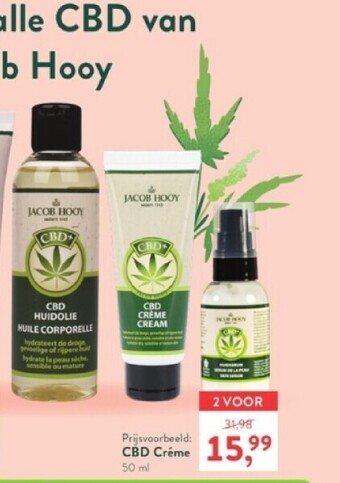 Holland & Barrett Cbd créme 50 ml aanbieding