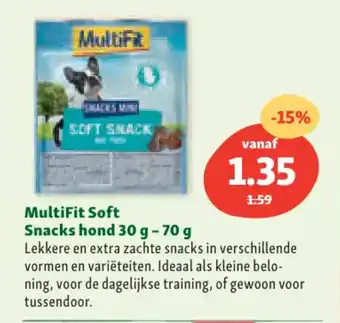 Maxi Zoo Multifit soft snacks hond 30g-70g aanbieding