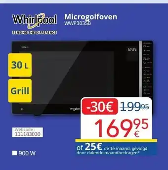 Eldi Whirlpool microgolfoven aanbieding