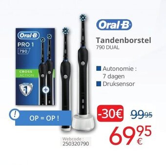 Oral-B tandenborstel 790 dual