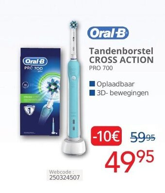 Oral-B tandenborstel cross action pro 700
