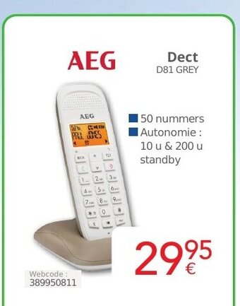 Dect D81 grey