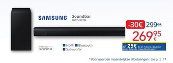 Eldi Samsung soundbar aanbieding