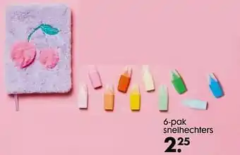 HEMA 6-pak snelhechters aanbieding