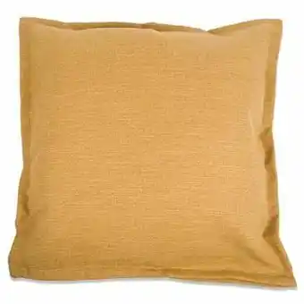 Leen Bakker Kussen Salvador - geel - 50x50 cm - Leen Bakker aanbieding