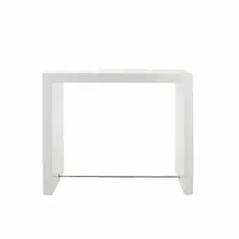 Leen Bakker Bartafel Voka - wit - 105x60x130 cm - Leen Bakker aanbieding