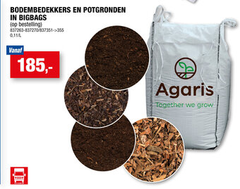 Bodembedekkers en potgronden in bigbags