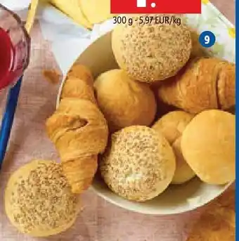 Lidl Tastino Brunchbroodjes 300g aanbieding