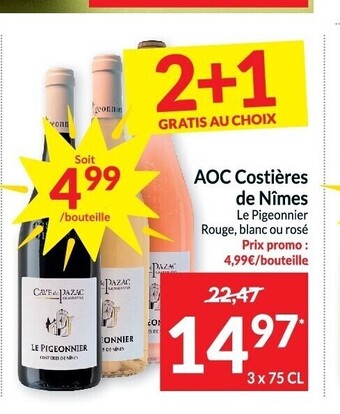 Intermarché Aoc costières de nimes aanbieding
