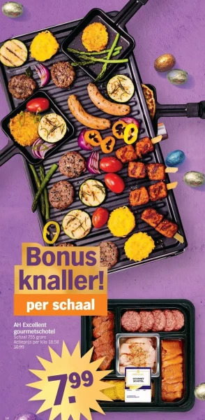 Albert Heijn Ah excellent gourmetschotel aanbieding