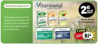 Kruidvat Vitarmonyl magnesium + b6 aanbieding