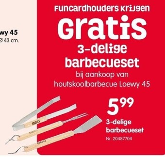 3-delige barbecueset