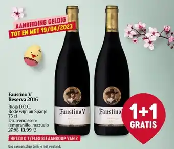 Faustino v reserva 2016