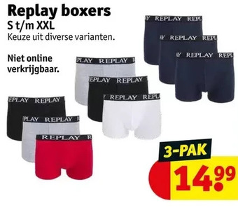 Replay boxers