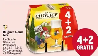 Delhaize Belgisch blond bier la aanbieding