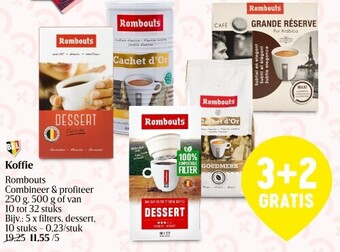 Delhaize Koffie rombouts aanbieding