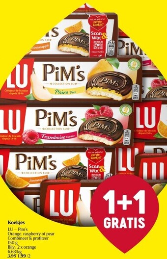 Delhaize Koekjes lu aanbieding
