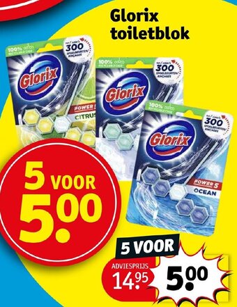 Kruidvat Glorix Toiletblok aanbieding