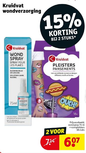 Kruidvat Kruidvat Wondverzorging aanbieding